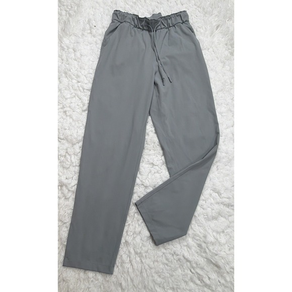 lululemon athletica Pants - Lululemon Women's 6 Sage Grey Luxtreme Keep Moving Pants HR Minimalist Modern